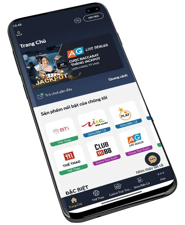 Đa dạng trò chơi trên 8xbet app